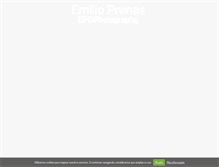 Tablet Screenshot of emilioprenas.com